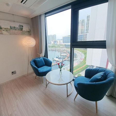 Lotte Castle Marina Lejlighedshotel Yeosu Eksteriør billede