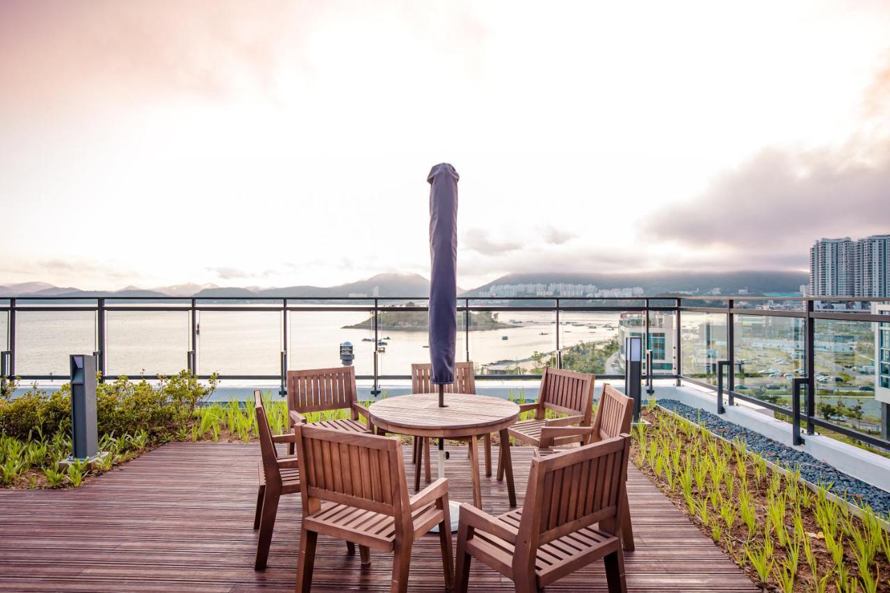 Lotte Castle Marina Lejlighedshotel Yeosu Eksteriør billede