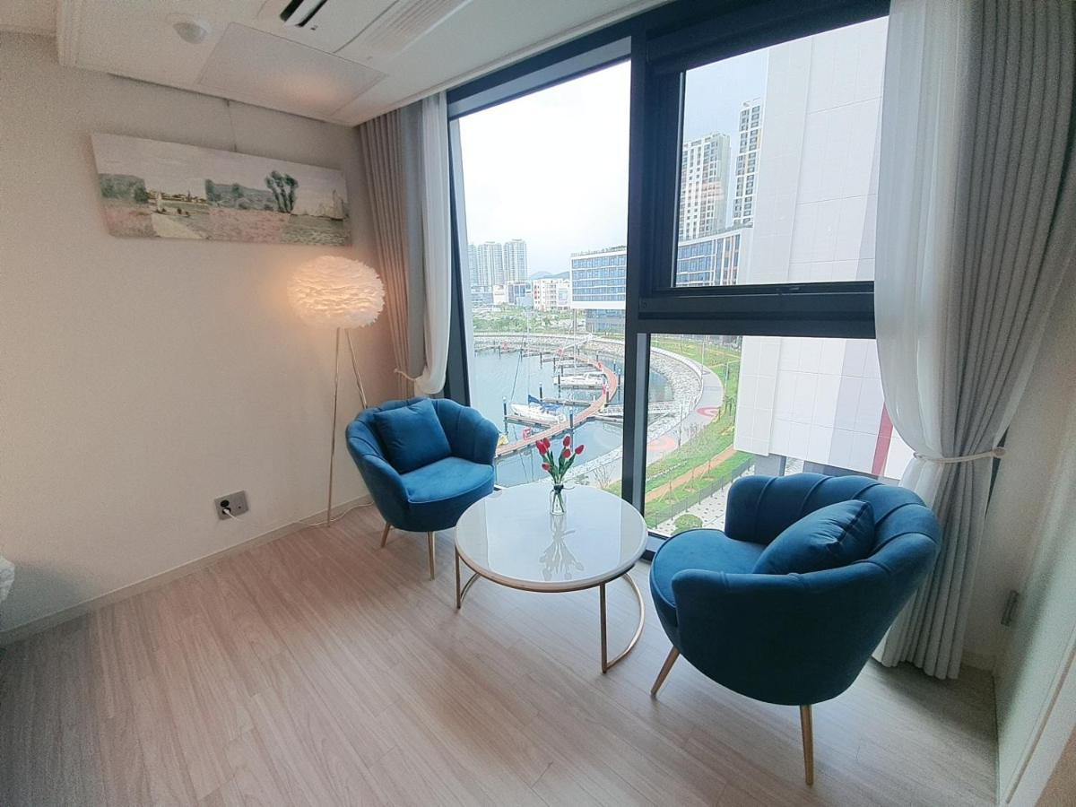 Lotte Castle Marina Lejlighedshotel Yeosu Eksteriør billede