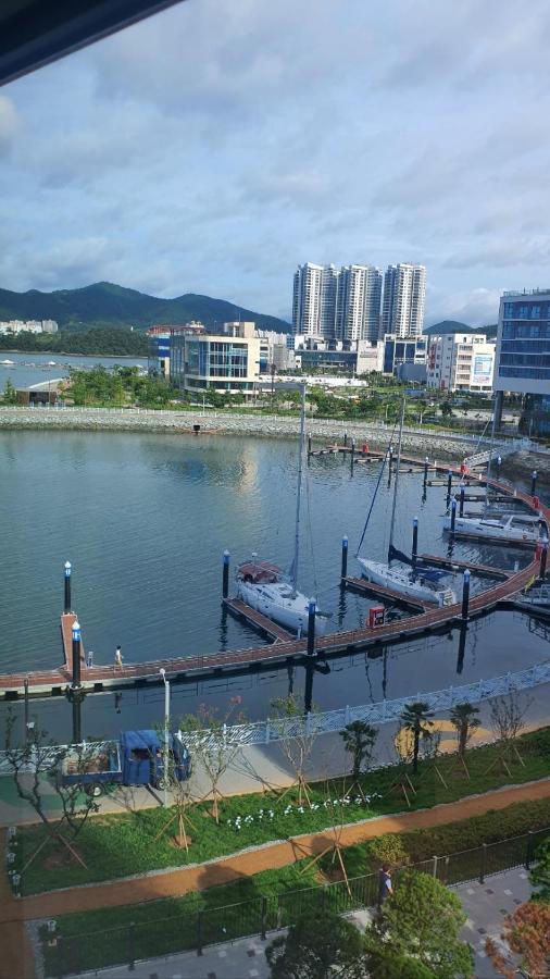 Lotte Castle Marina Lejlighedshotel Yeosu Eksteriør billede