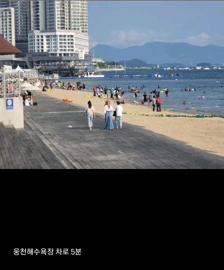 Lotte Castle Marina Lejlighedshotel Yeosu Eksteriør billede